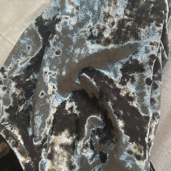 American Eagle Blue Gray Bodysuit with snaps and strappy back | NWT Size XS - Picture 5 of 5